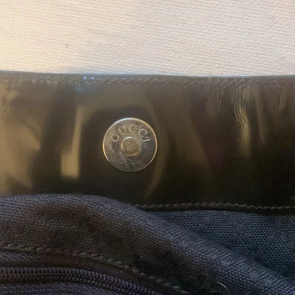 Gucci with Bamboo handle nylon and leather - Picture 12 of 13